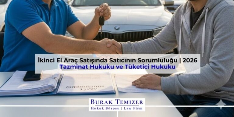 İkinci El Araç Satışında Satıcının Sorumluluğu | 2026