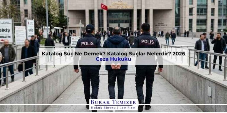 Katalog Suç Ne Demek? Katalog Suçlar Nelerdir? 2026