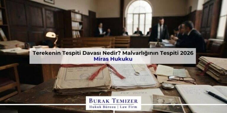 Terekenin Tespiti Davası Nedir? Malvarlığının Tespiti
